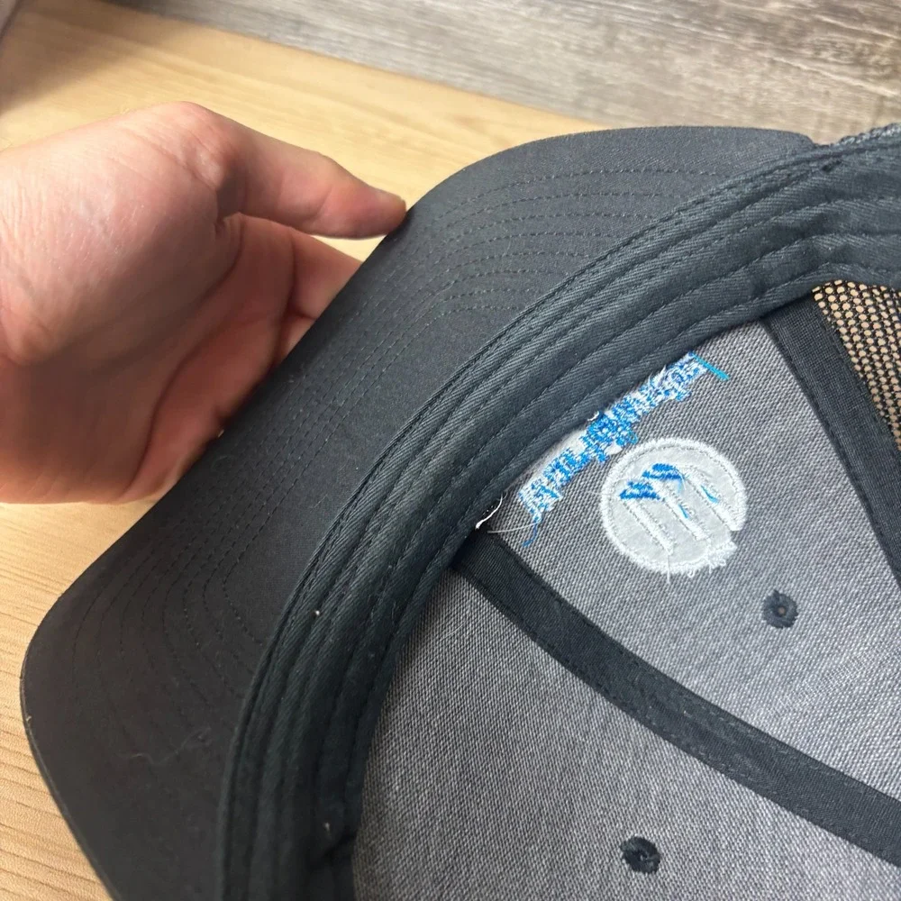 Worldwide Hydraulics Hat Cap Snap Back Black Trucker Adjustable
